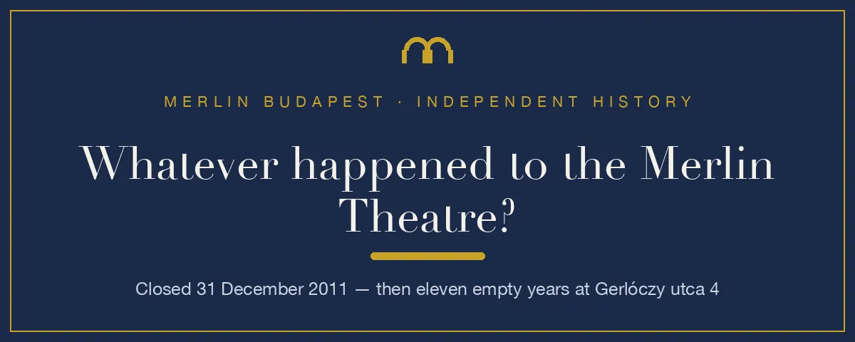 Merlin Budapest history graphic